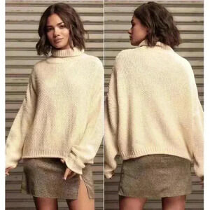 NWT Oversized Turtleneck Sweater